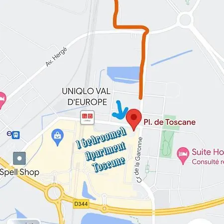 1 Bedroomed Toscane