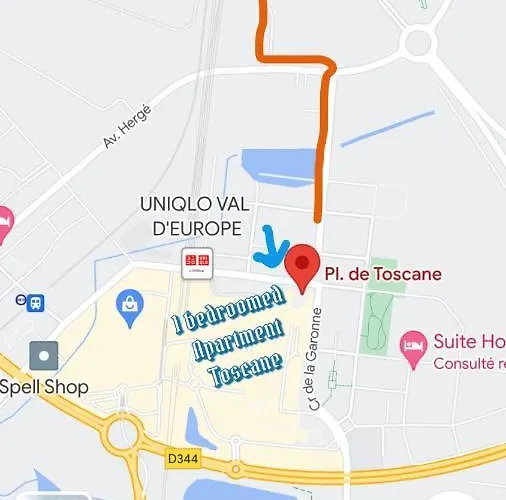 1 Bedroomed Toscane